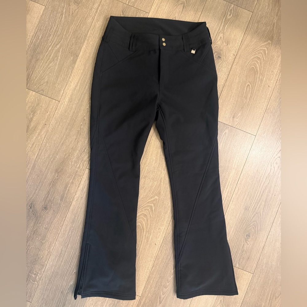 Women's NILS Snow Ski Pants Bootcut Stretch Insulated Ankle Size 10 EUC L